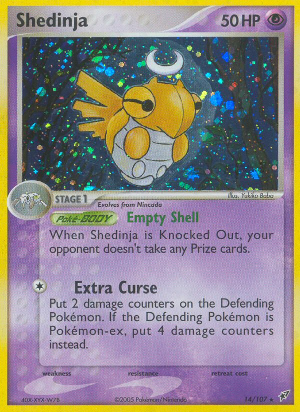 Shedinja (14/107) [EX: Deoxys] | Good Games Morley