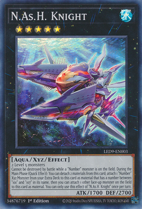 N.As.H. Knight [LED9-EN003] Super Rare | Good Games Morley