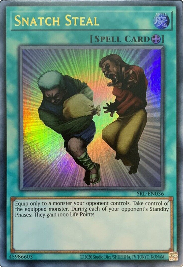 Snatch Steal (25th Anniversary) [SRL-EN036] Ultra Rare | Good Games Morley
