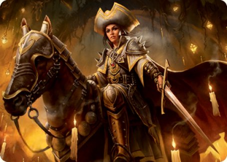 Seasoned Cathar Art Card [Innistrad: Midnight Hunt Art Series] | Good Games Morley