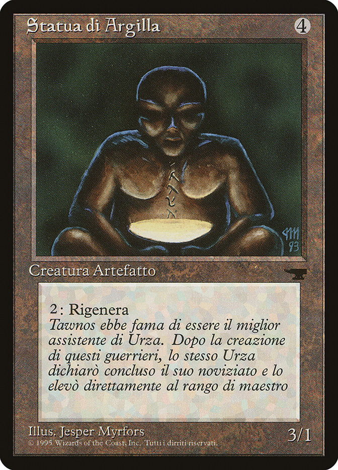 Clay Statue (Italian) - "Statua di Argilla" [Rinascimento] | Good Games Morley