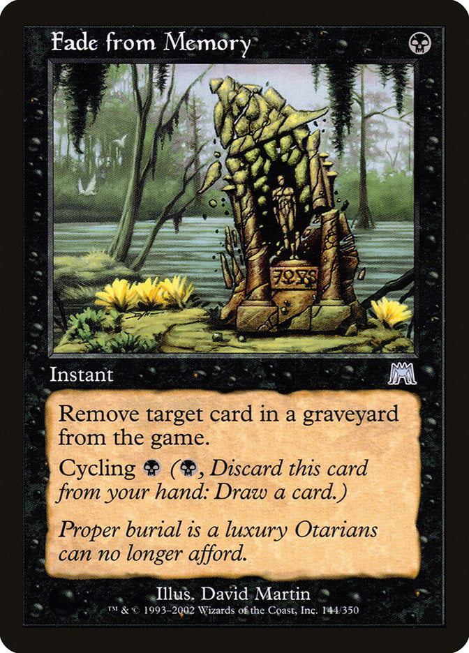 Fade from Memory [Onslaught] | Good Games Morley