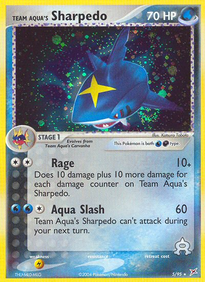 Team Aqua's Sharpedo (5/95) [EX: Team Magma vs Team Aqua] | Good Games Morley