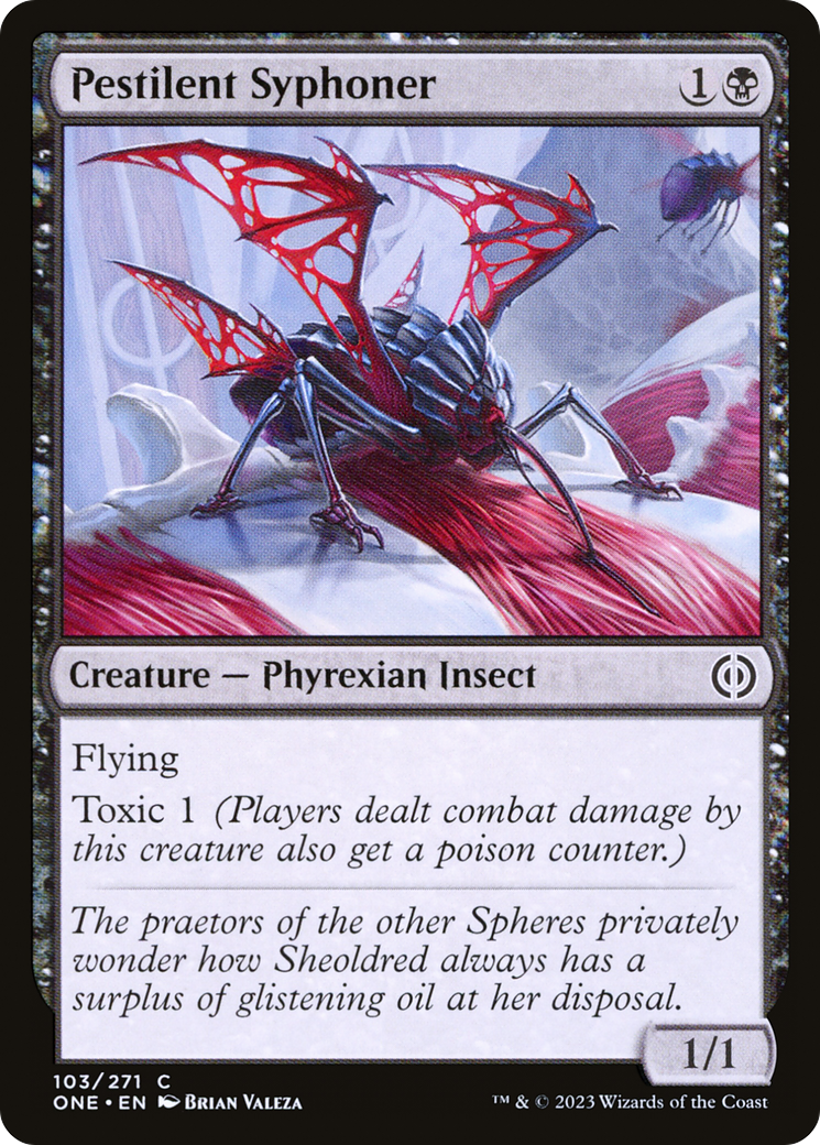 Pestilent Syphoner [Phyrexia: All Will Be One] | Good Games Morley