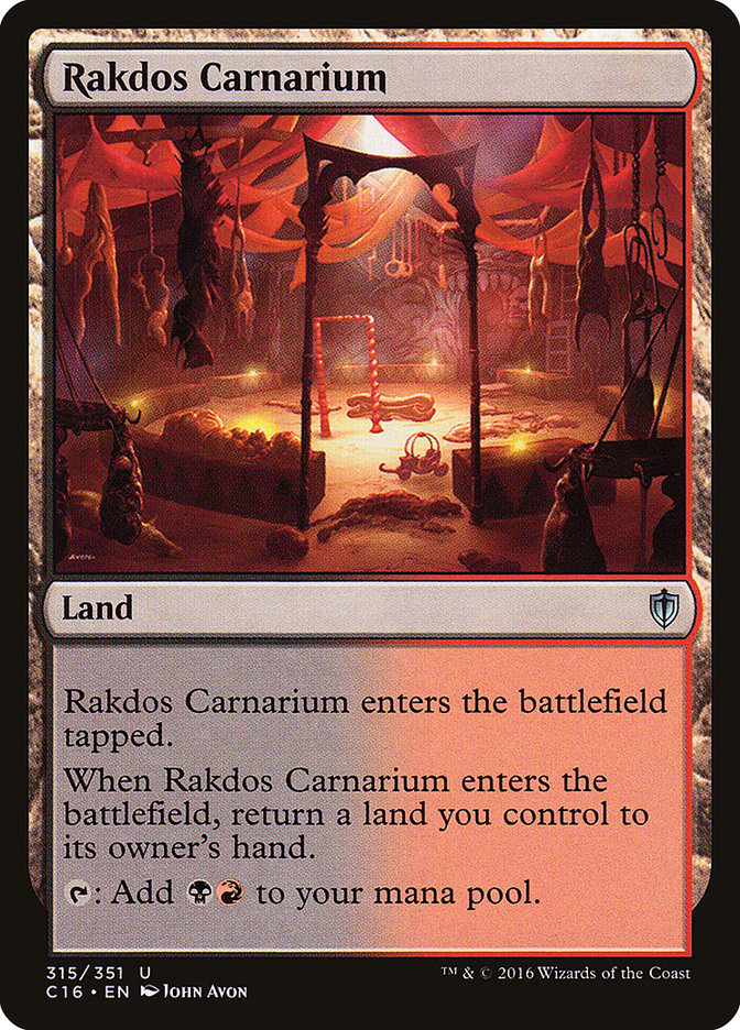 Rakdos Carnarium [Commander 2016] | Good Games Morley