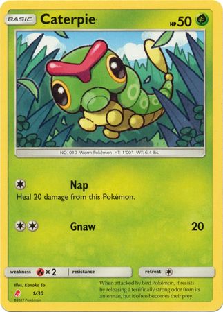 Caterpie (1/30) [Sun & Moon: Trainer Kit - Lycanroc] | Good Games Morley