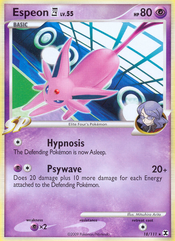 Espeon (18/111) [Platinum: Rising Rivals] | Good Games Morley