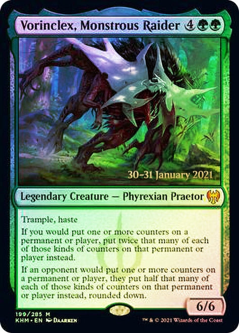Vorinclex, Monstrous Raider [Kaldheim Prerelease Promos] | Good Games Morley