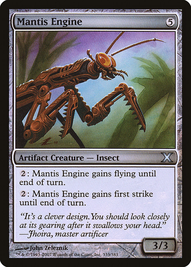 Mantis Engine (Premium Foil) [Tenth Edition] | Good Games Morley