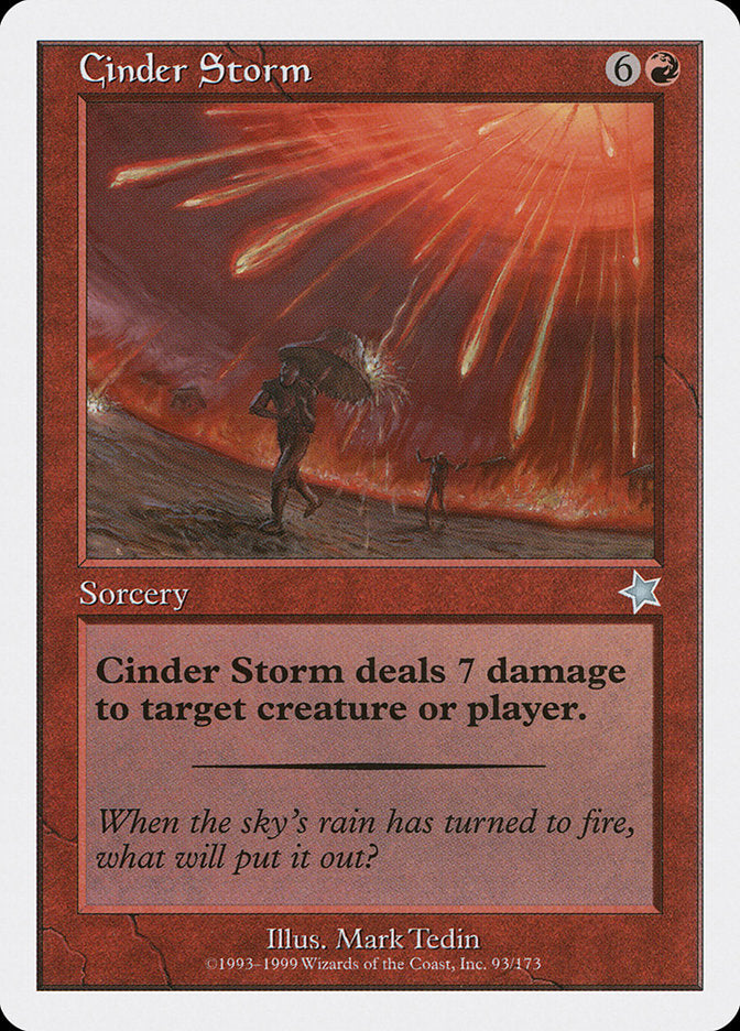 Cinder Storm [Starter 1999] | Good Games Morley