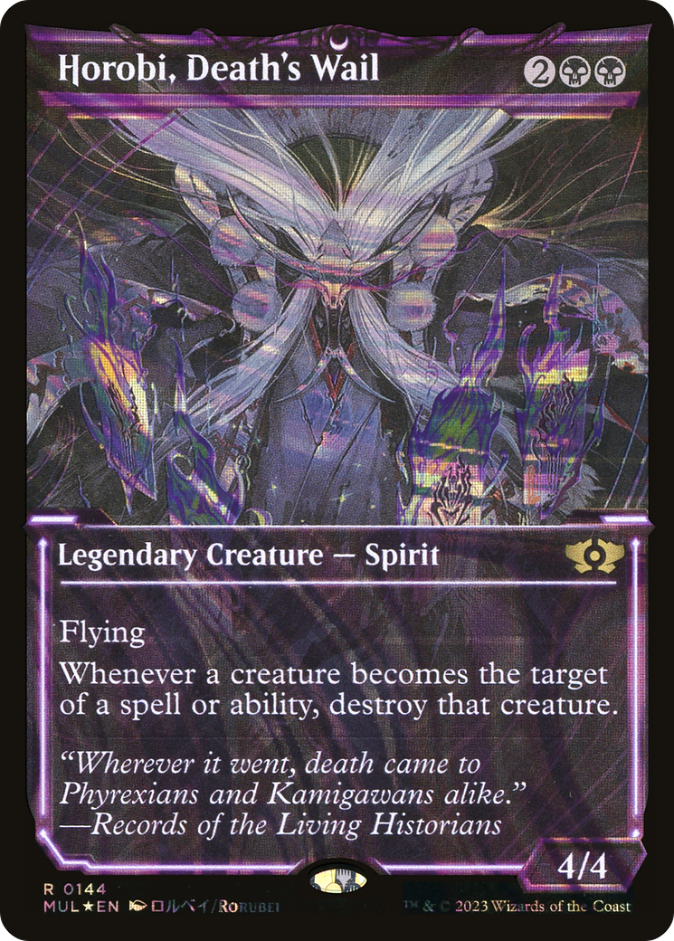 Horobi, Death's Wail (Halo Foil) [Multiverse Legends] | Good Games Morley