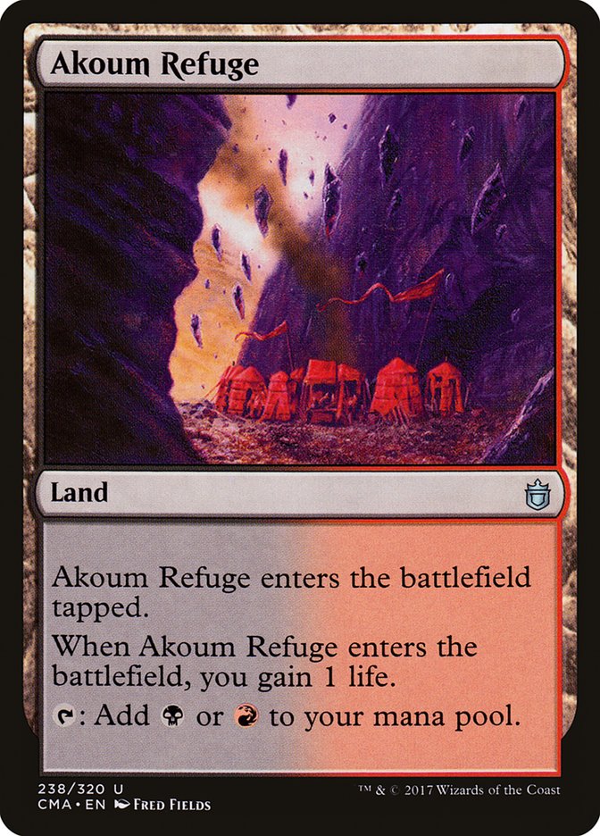 Akoum Refuge [Commander Anthology] | Good Games Morley