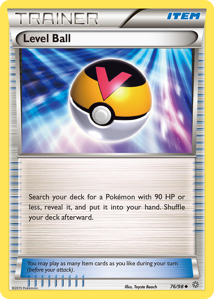 Level Ball (76/98) [XY: Ancient Origins] | Good Games Morley