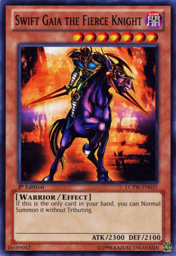 Swift Gaia the Fierce Knight [LCYW-EN031] Common | Good Games Morley
