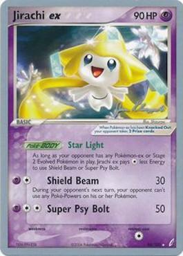Jirachi ex (94/100) (Psychic Lock - Jason Klaczynski) [World Championships 2008] | Good Games Morley