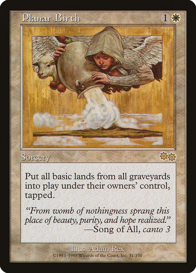 Planar Birth [Urza's Saga] | Good Games Morley