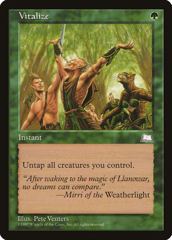 Vitalize [Weatherlight] | Good Games Morley
