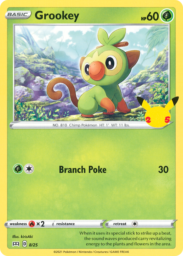 Grookey (8/25) [McDonald's 25th Anniversary] | Good Games Morley