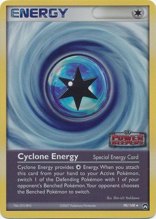 Cyclone Energy (90/108) (Stamped) [EX: Power Keepers] | Good Games Morley