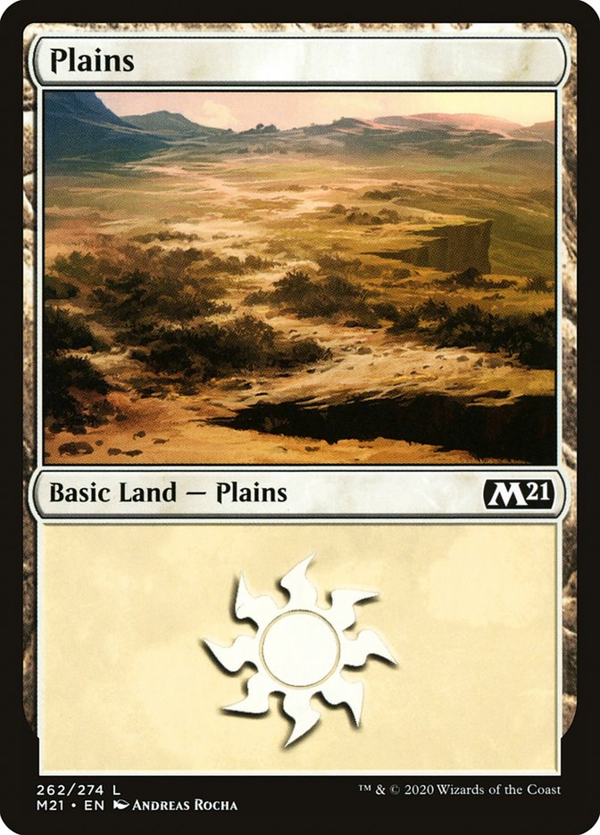 Plains (262) [Core Set 2021] | Good Games Morley
