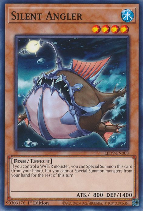 Silent Angler [LED9-EN008] Common | Good Games Morley
