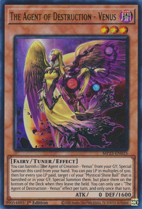 The Agent of Destruction - Venus [MP23-EN015] Ultra Rare | Good Games Morley