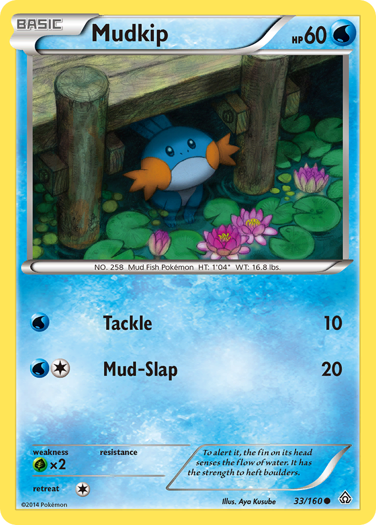Mudkip (33/160) [XY: Primal Clash] | Good Games Morley