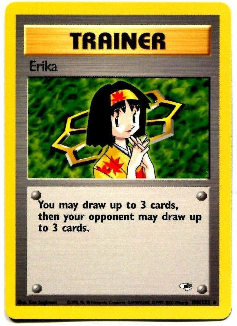 Erika (100/132) [Gym Heroes Unlimited] | Good Games Morley