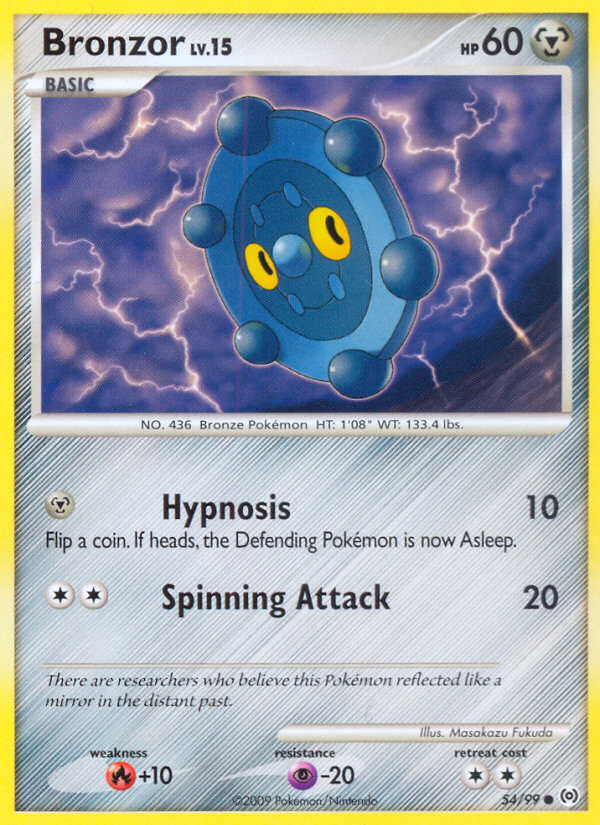 Bronzor (54/99) [Platinum: Arceus] | Good Games Morley