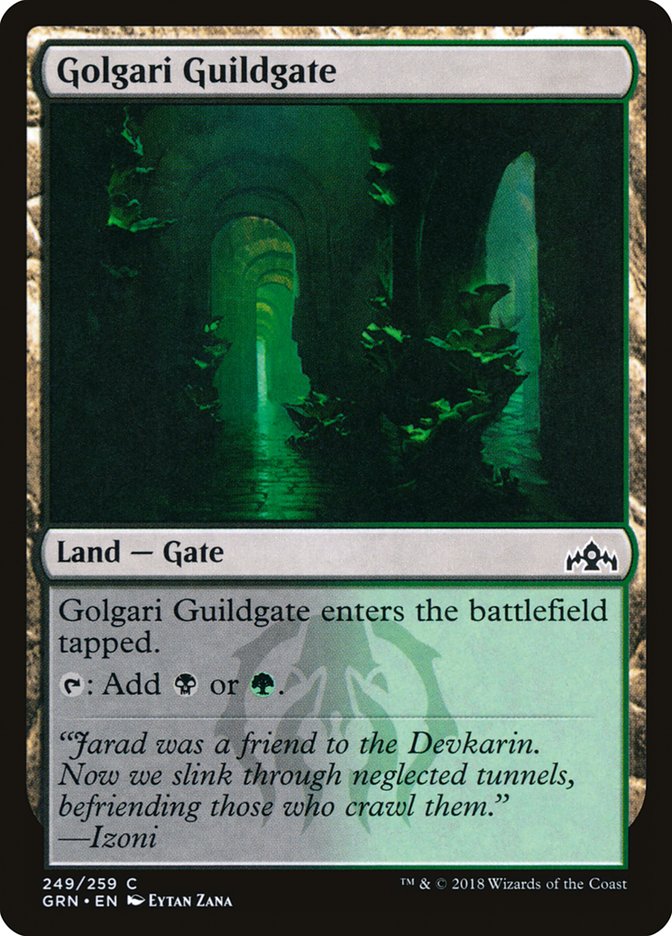 Golgari Guildgate (249/259) [Guilds of Ravnica] | Good Games Morley