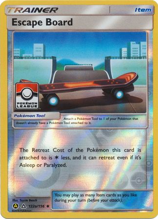 Escape Board (122a/156) (League Promo) [Sun & Moon: Ultra Prism] | Good Games Morley