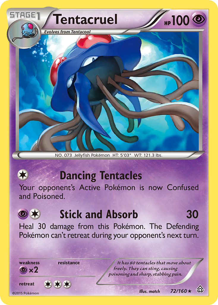 Tentacruel (72/160) [XY: Primal Clash] | Good Games Morley