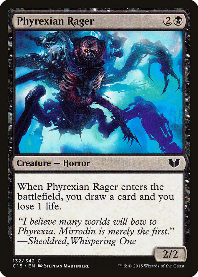 Phyrexian Rager [Commander 2015] | Good Games Morley