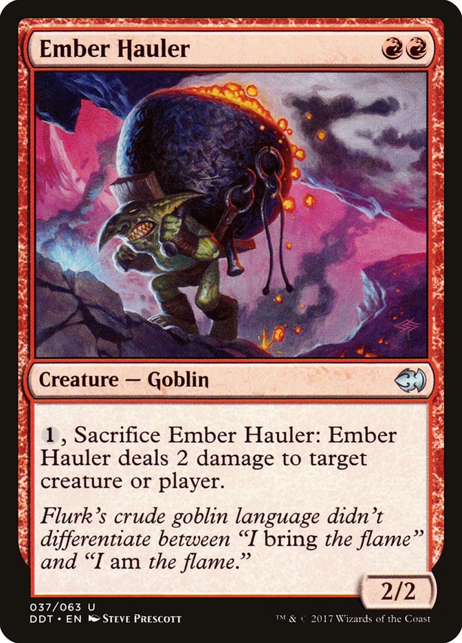 Ember Hauler [Duel Decks: Merfolk vs. Goblins] | Good Games Morley