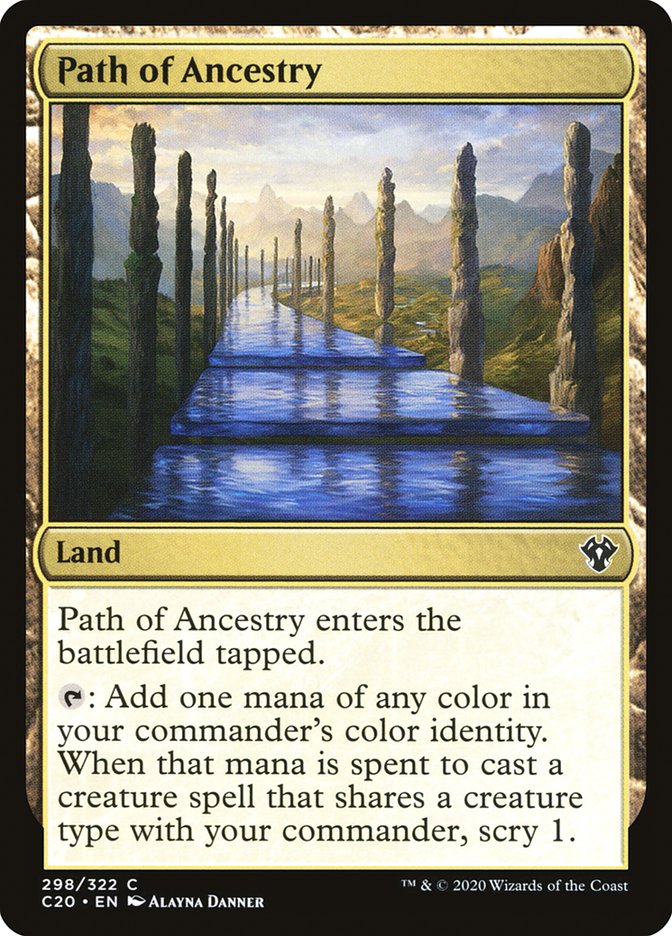 Path of Ancestry [Commander 2020] | Good Games Morley