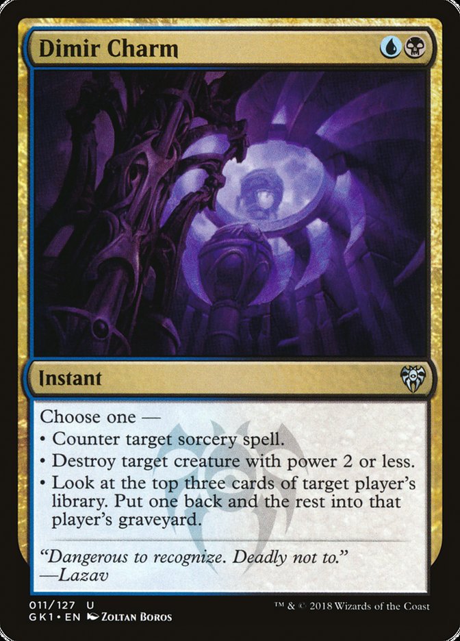 Dimir Charm [Guilds of Ravnica Guild Kit] | Good Games Morley