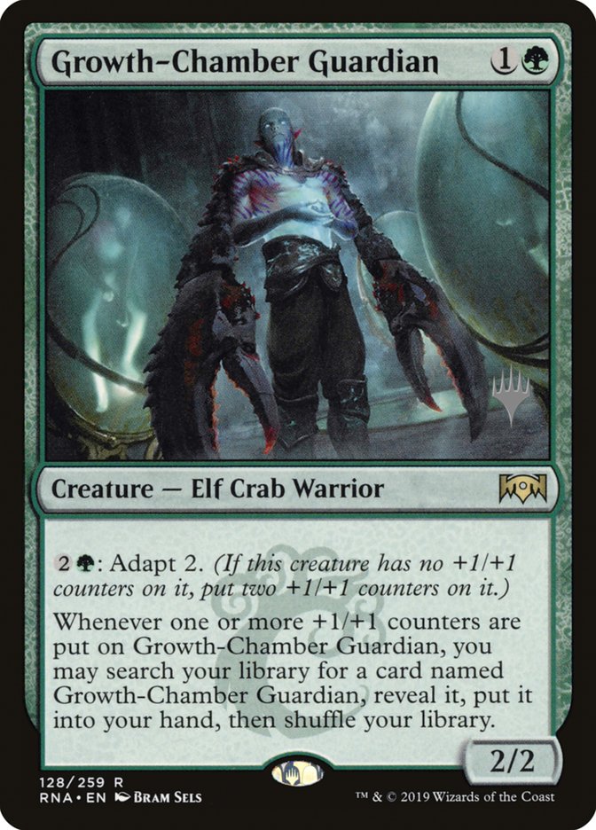 Growth-Chamber Guardian (Promo Pack) [Ravnica Allegiance Promos] | Good Games Morley