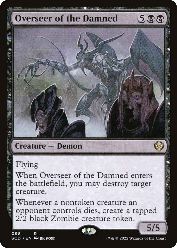 Overseer of the Damned [Starter Commander Decks] | Good Games Morley
