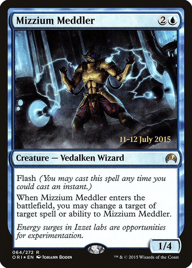 Mizzium Meddler [Magic Origins Prerelease Promos] | Good Games Morley
