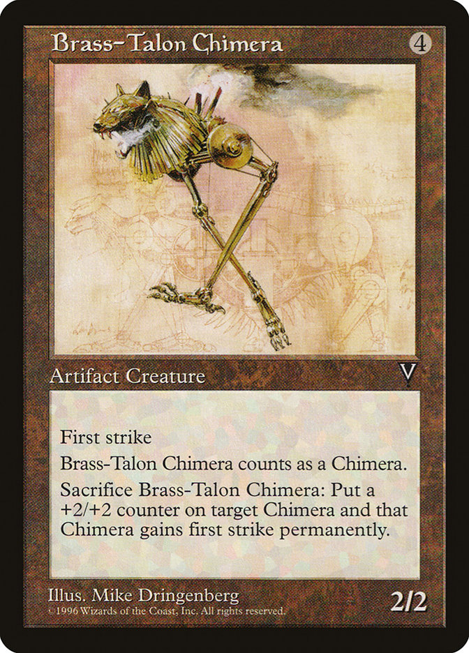 Brass-Talon Chimera [Visions] | Good Games Morley