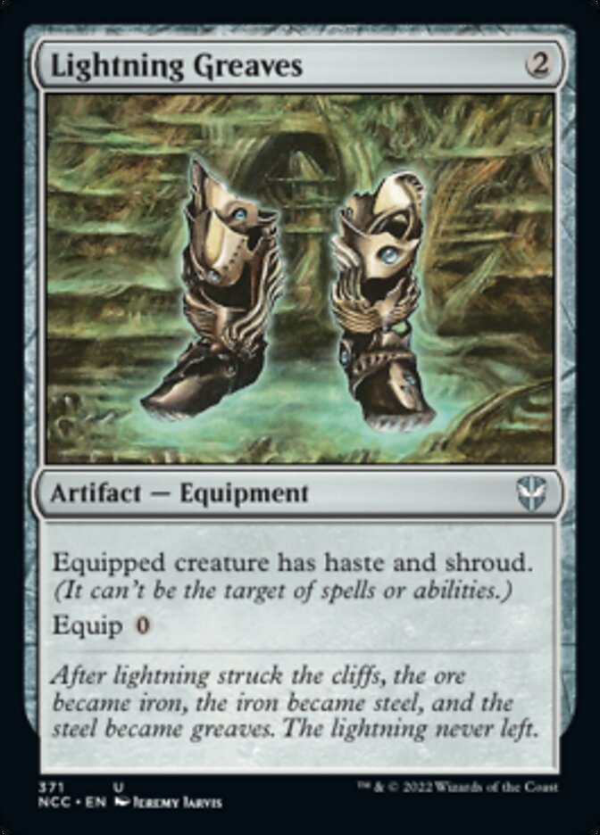 Lightning Greaves [Streets of New Capenna Commander] | Good Games Morley