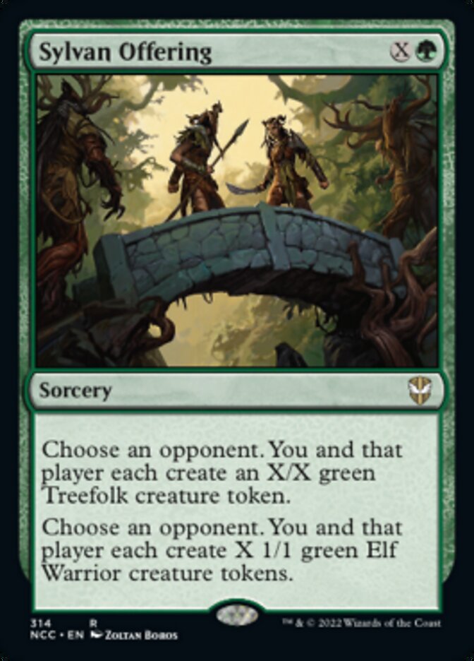 Sylvan Offering [Streets of New Capenna Commander] | Good Games Morley