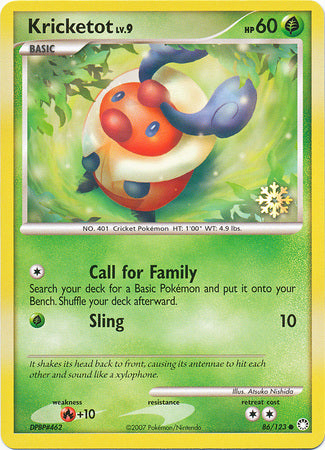 Kricketot (86/123) [Countdown Calendar Promos] | Good Games Morley