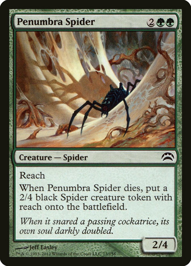 Penumbra Spider [Planechase 2012] | Good Games Morley
