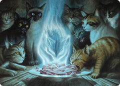 Can't Stay Away Art Card [Innistrad: Midnight Hunt Art Series] | Good Games Morley