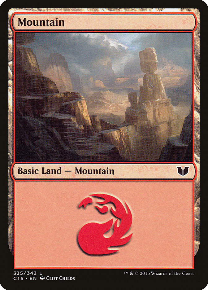 Mountain (335) [Commander 2015] | Good Games Morley