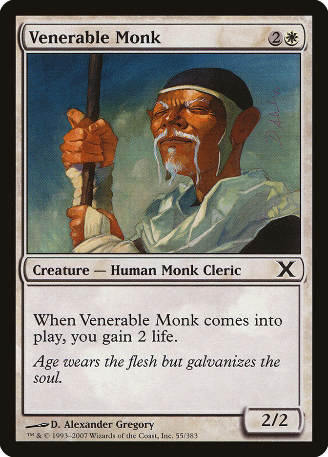 Venerable Monk [Tenth Edition] | Good Games Morley