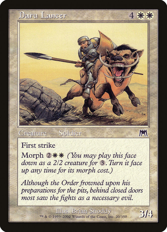 Daru Lancer [Onslaught] | Good Games Morley