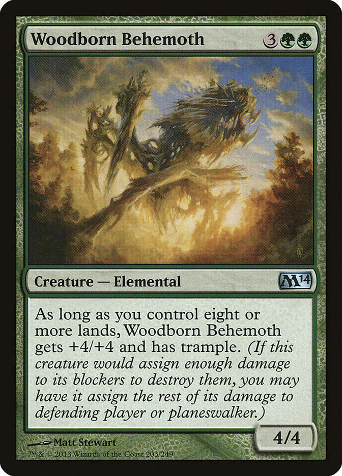 Woodborn Behemoth [Magic 2014] | Good Games Morley