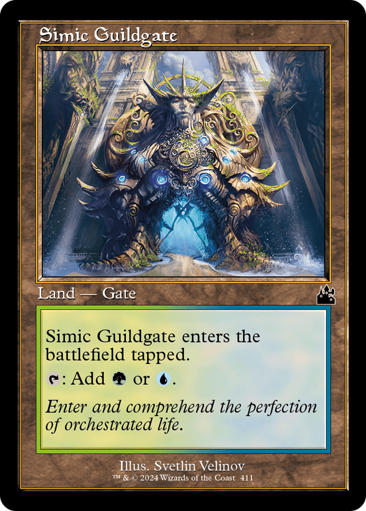 Simic Guildgate (Retro Frame) [Ravnica Remastered] | Good Games Morley